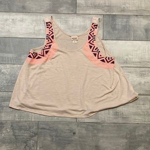 Aztec Mossimo crop tank